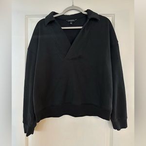 Black Collared Sweater